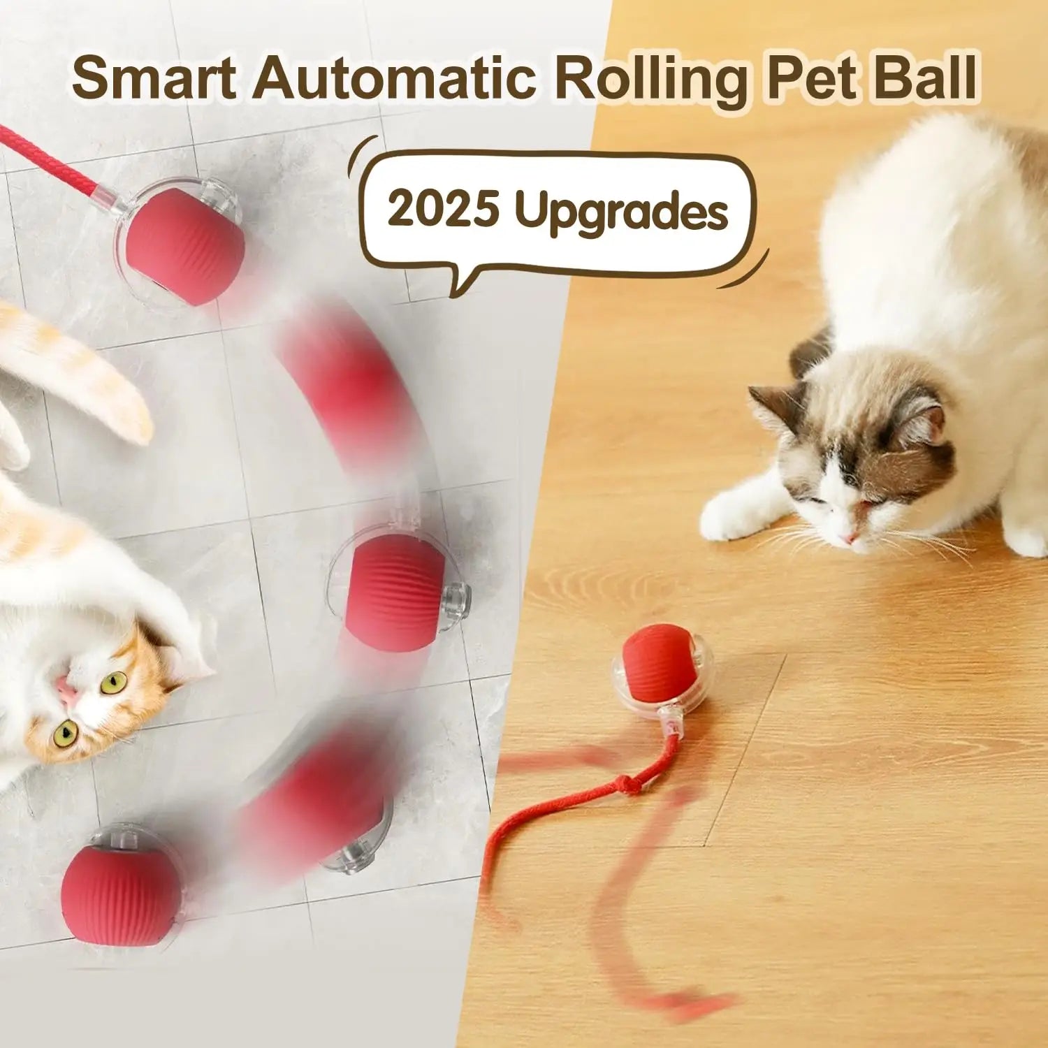 Rechargeable Smart Pet Interactive Toy