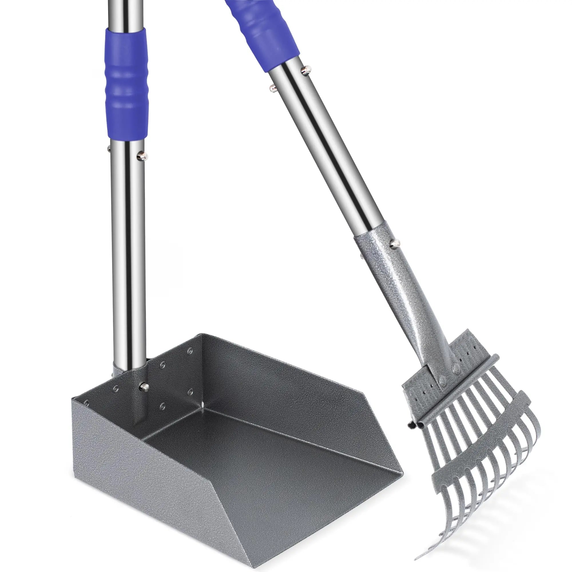 Pet Pooper Scooper, Tray and Rake Set