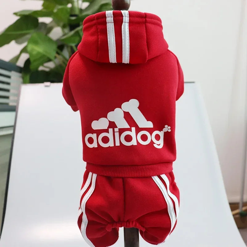 Pet "Adidog" Hooded Outfit
