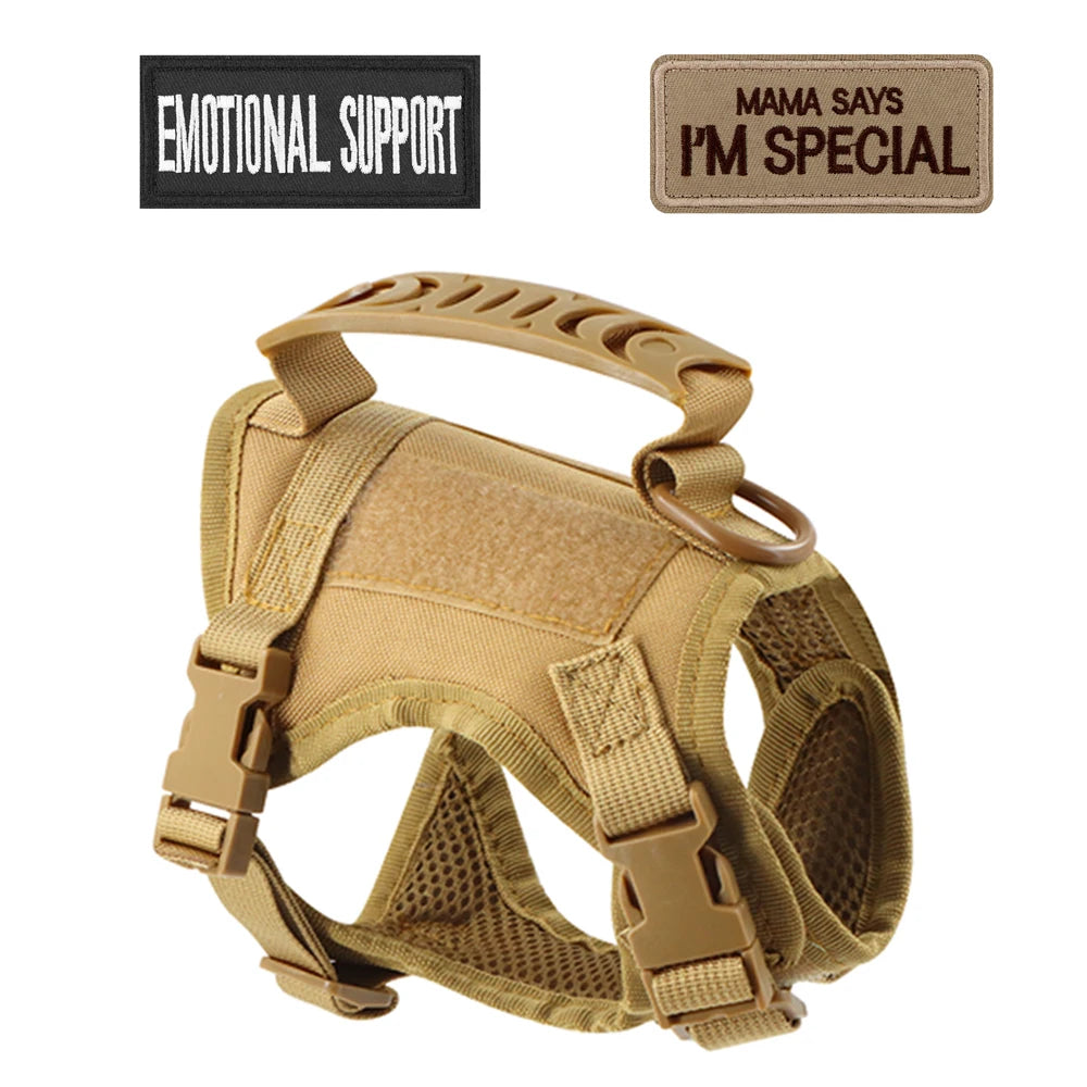 Pet Tactical Harness Traction Strap