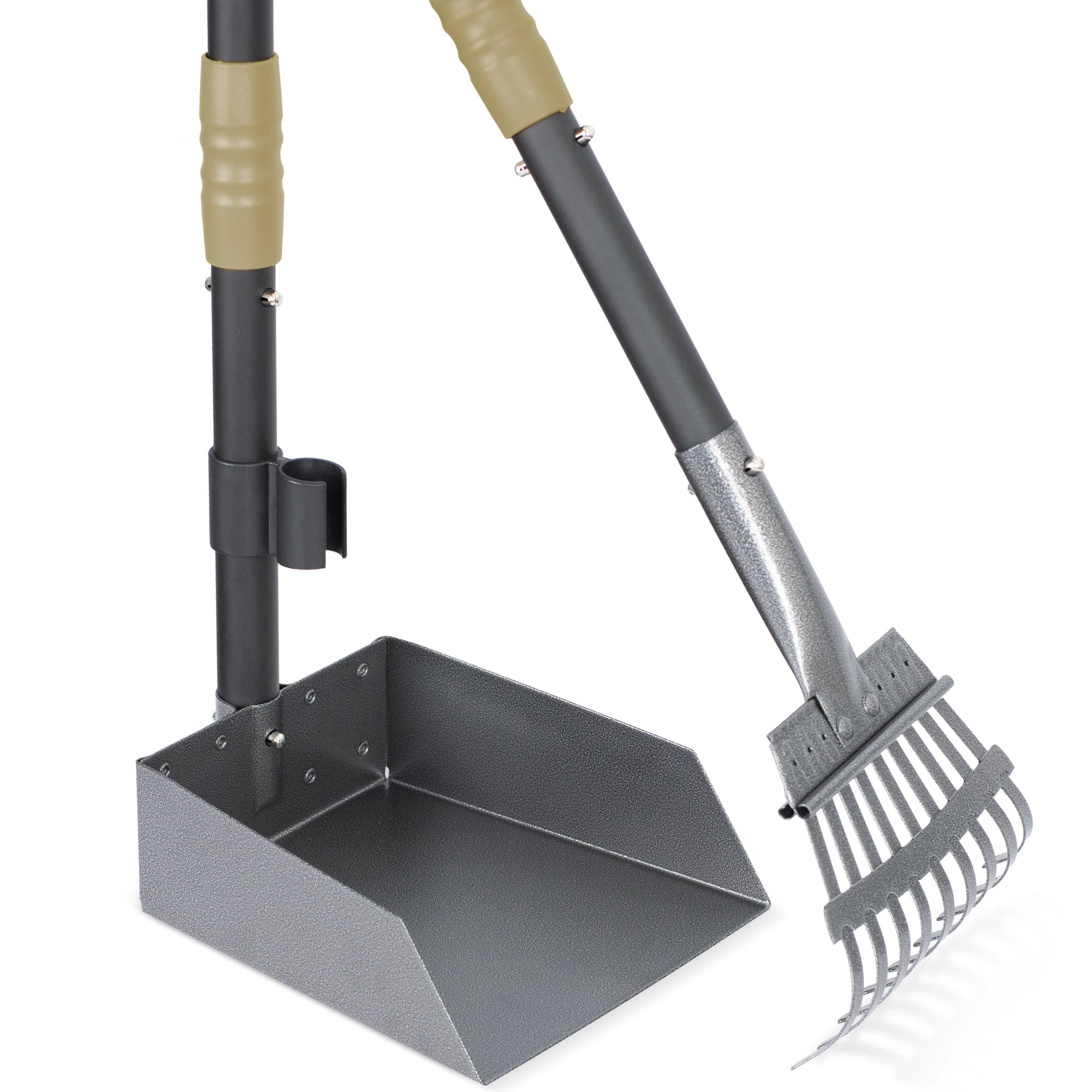 Pet Pooper Scooper, Tray and Rake Set