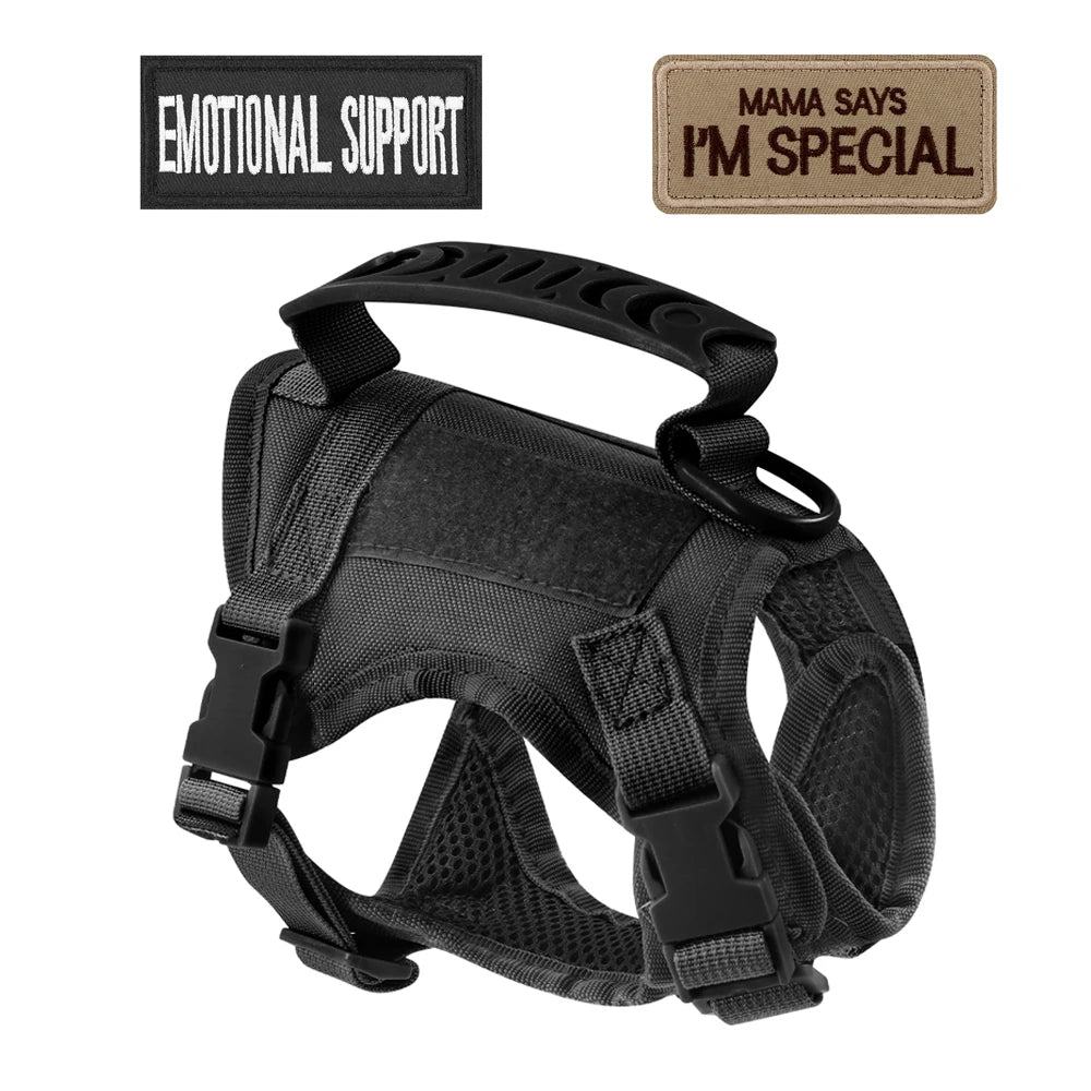 Pet Tactical Harness Traction Strap