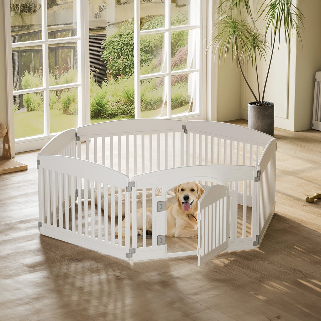 Pet Playpen 6 Panel 24IN Expandable Pen