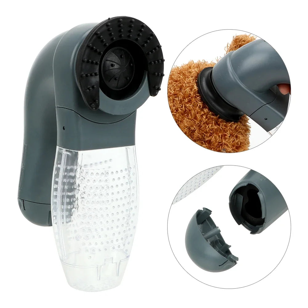 Pet Electric Vacuum Hair Remover Massager