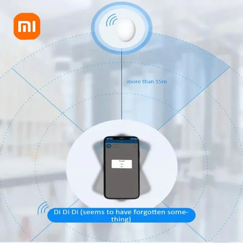Xiaomi Mini Gps Tracker System FindMy App Air Tag Smart Bluetooth Locator Child Finder Bag Anti-Loss Pet Collar with Tracker NEW