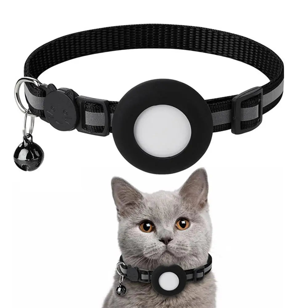 Airtag Case Collar for Cats with Protective Case for Anti Lost Locator Tracker Dog Accessories Reflective Pet Collars