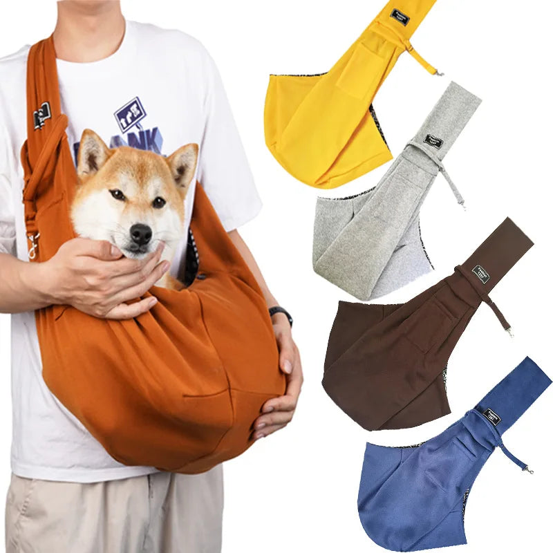 Pet Crossbody breathable folding portable bag
