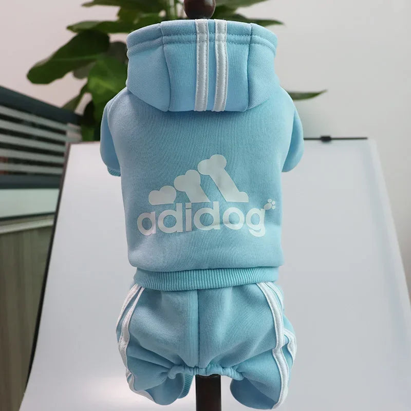Pet "Adidog" Hooded Outfit