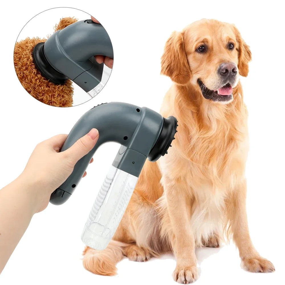 Pet Electric Vacuum Hair Remover Massager