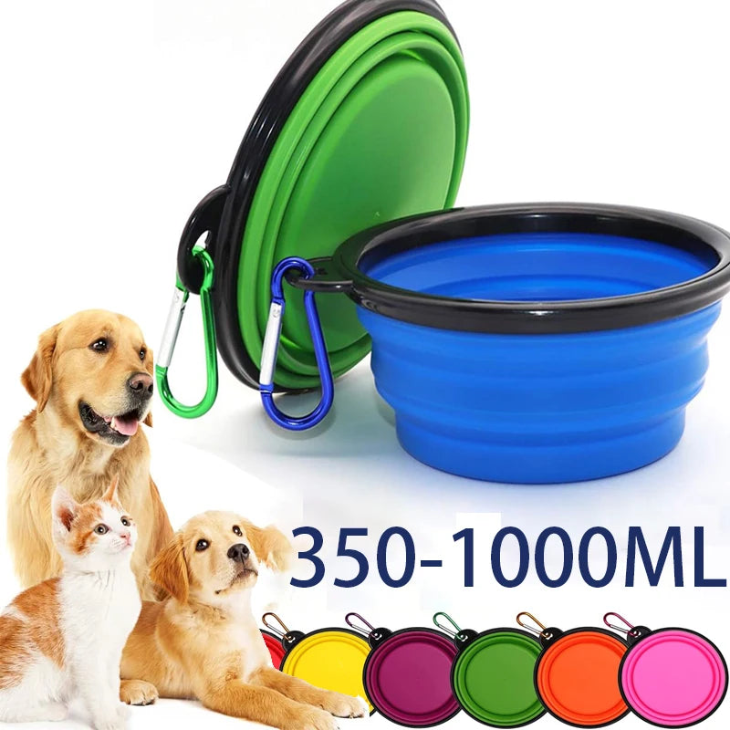 Folding  Dog Cat Bowl