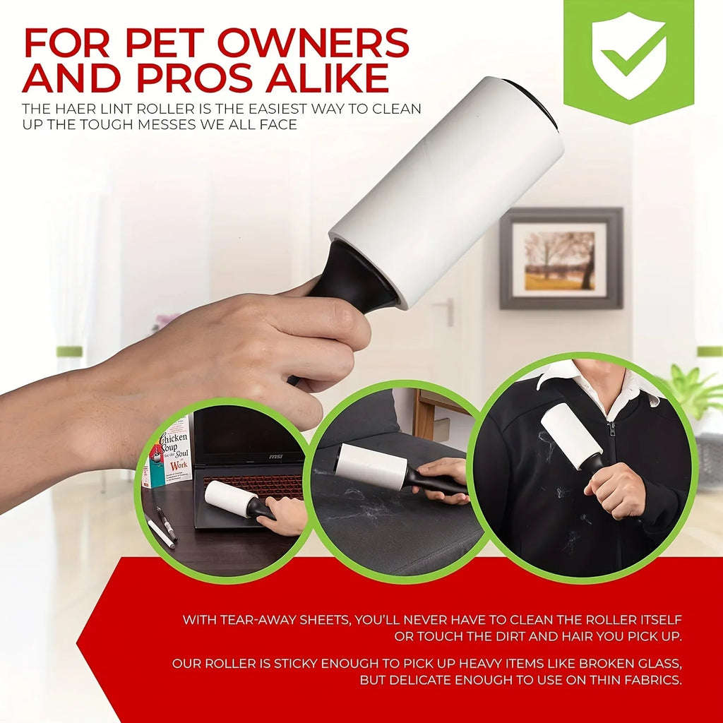 Extra-Sticky Lint Rollers for Pet Hair Removal