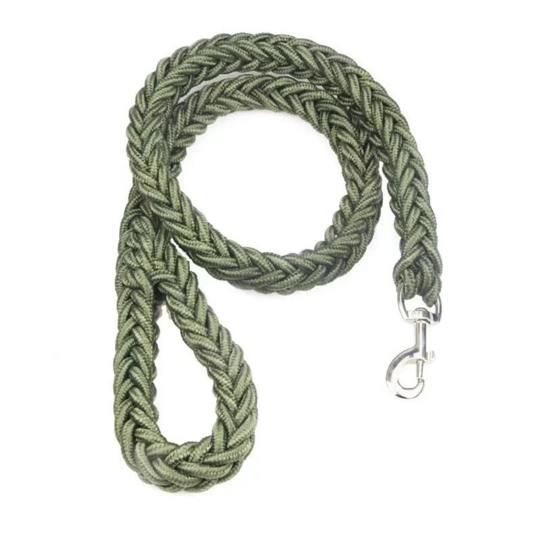 Durable Nylon Braided Large Dog Leash Rope
