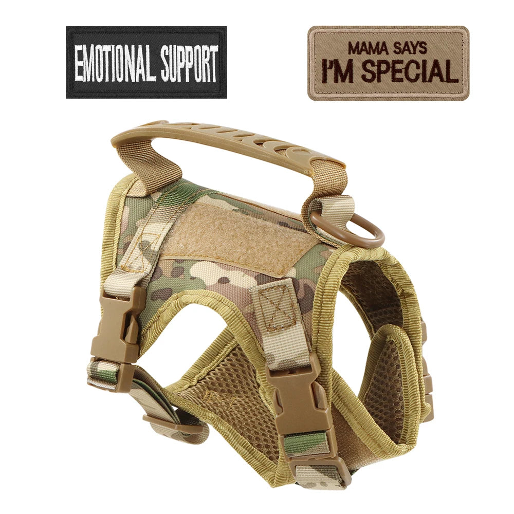 Pet Tactical Harness Traction Strap