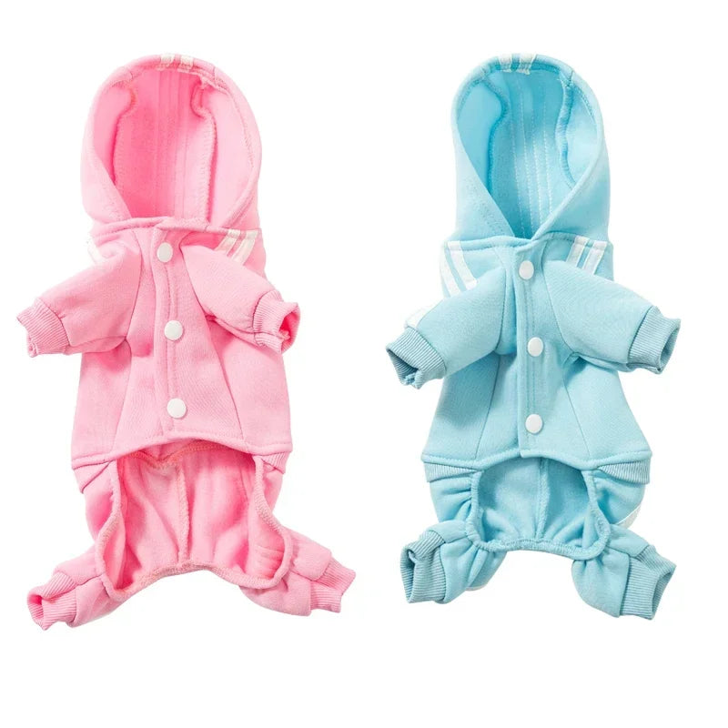 Pet "Adidog" Hooded Outfit