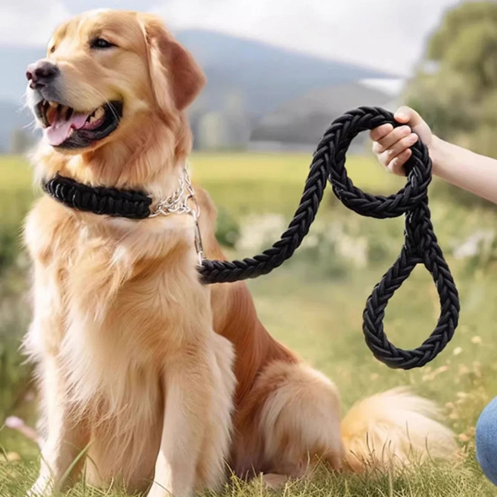 Durable Nylon Braided Large Dog Leash Rope
