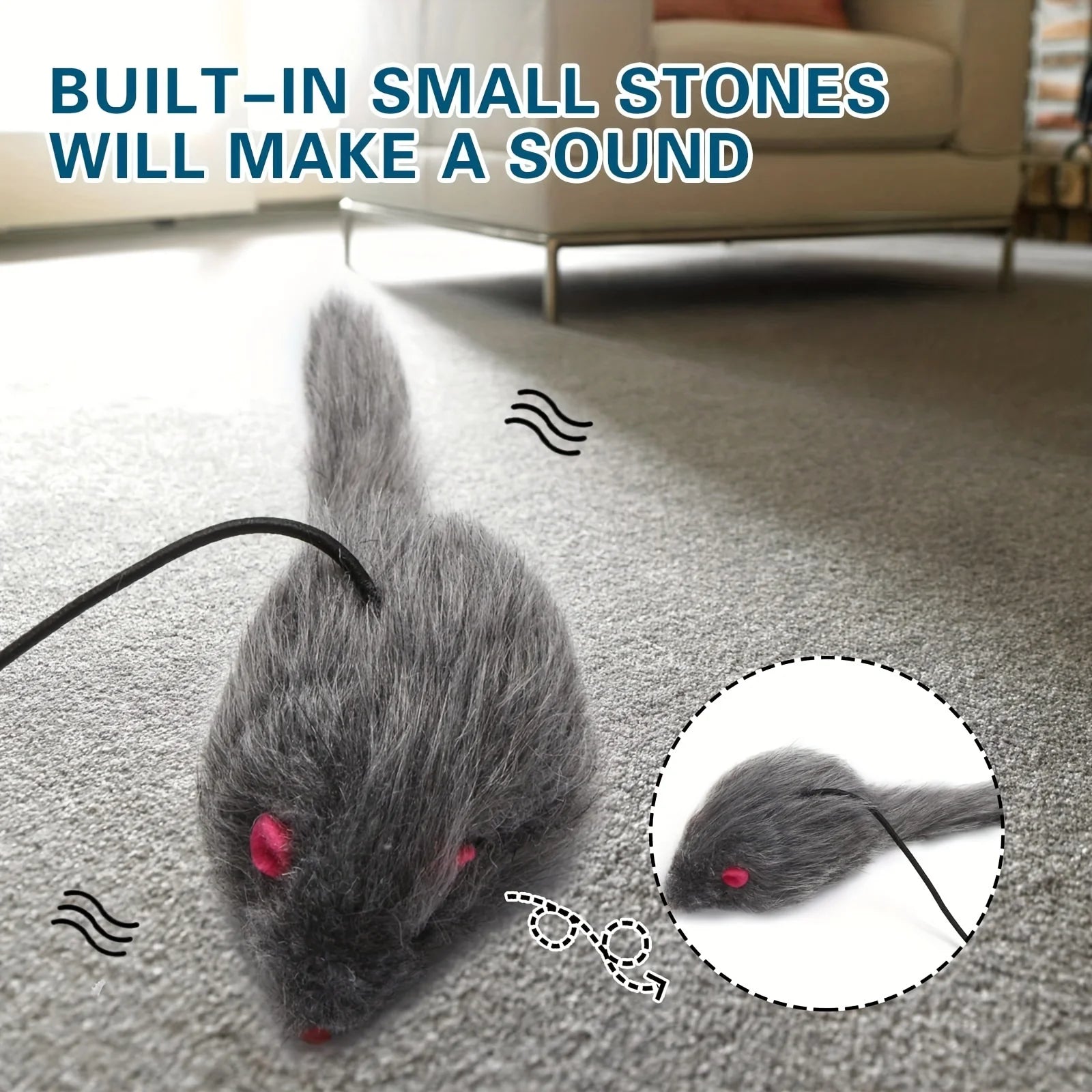 Cat Door Hanging Toy Stress Relieve