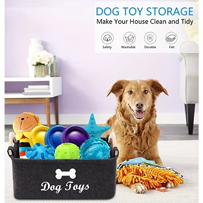 Pet Stylish Organizer Storage Basket