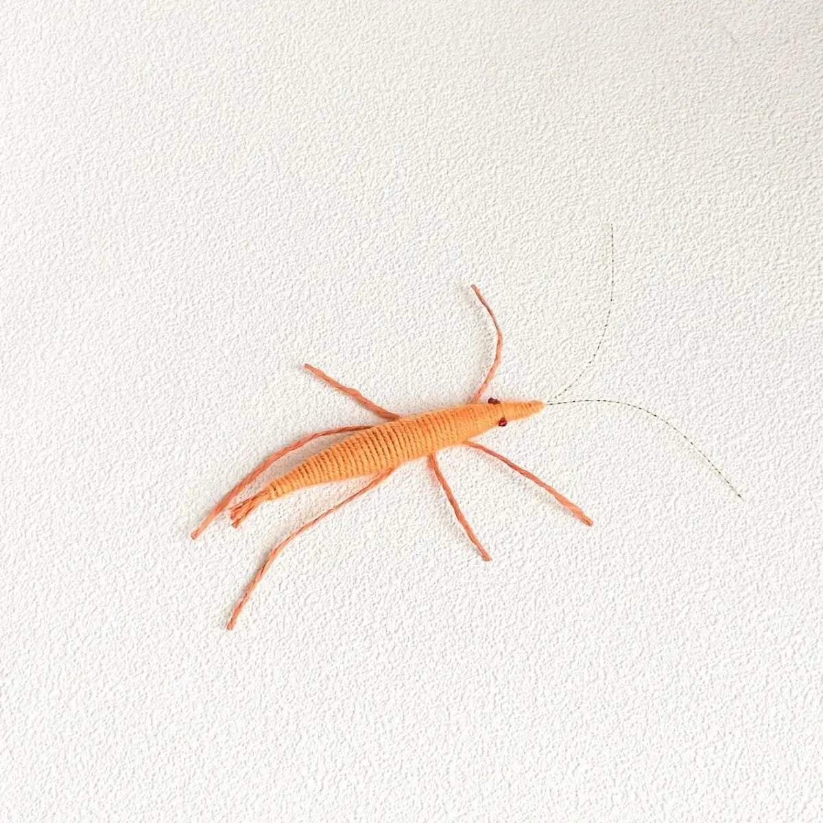 Cat Simulated wool shrimp toy containing catnip