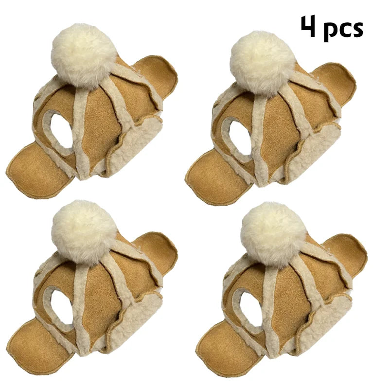 Pet Ear-popping adjustable Warm Hat