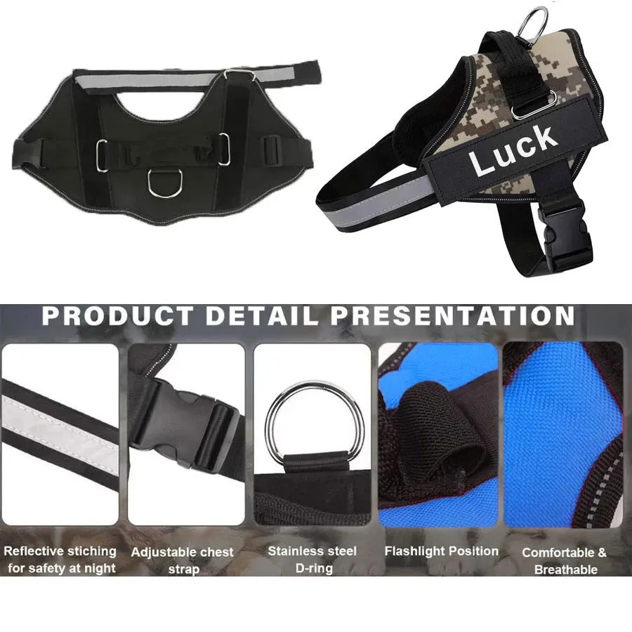 Adjustable Pet Harness Vest